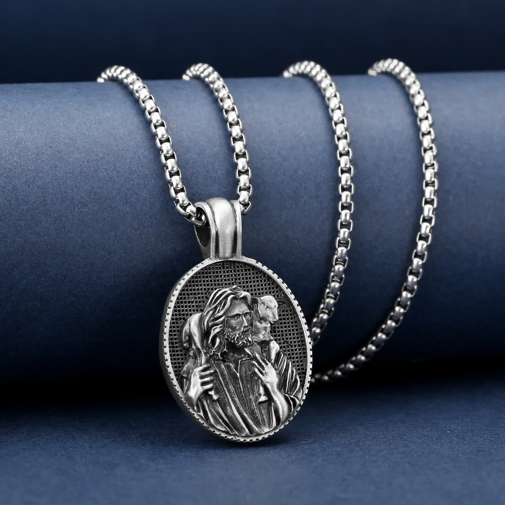 El Collar con Colgante de Jesús el Buen Pastor