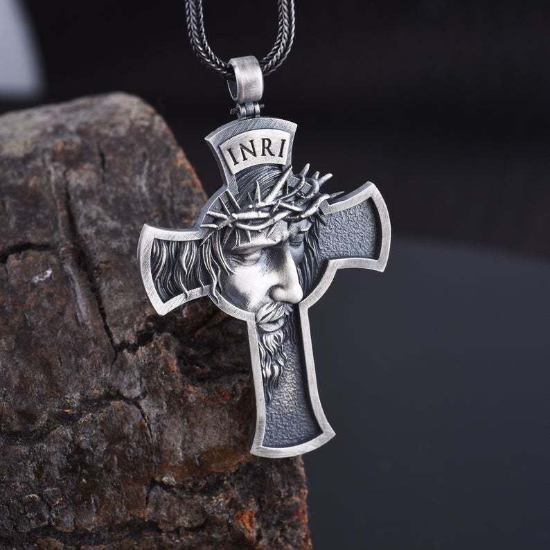 Collar de Joyería de la Cruz de Jesús