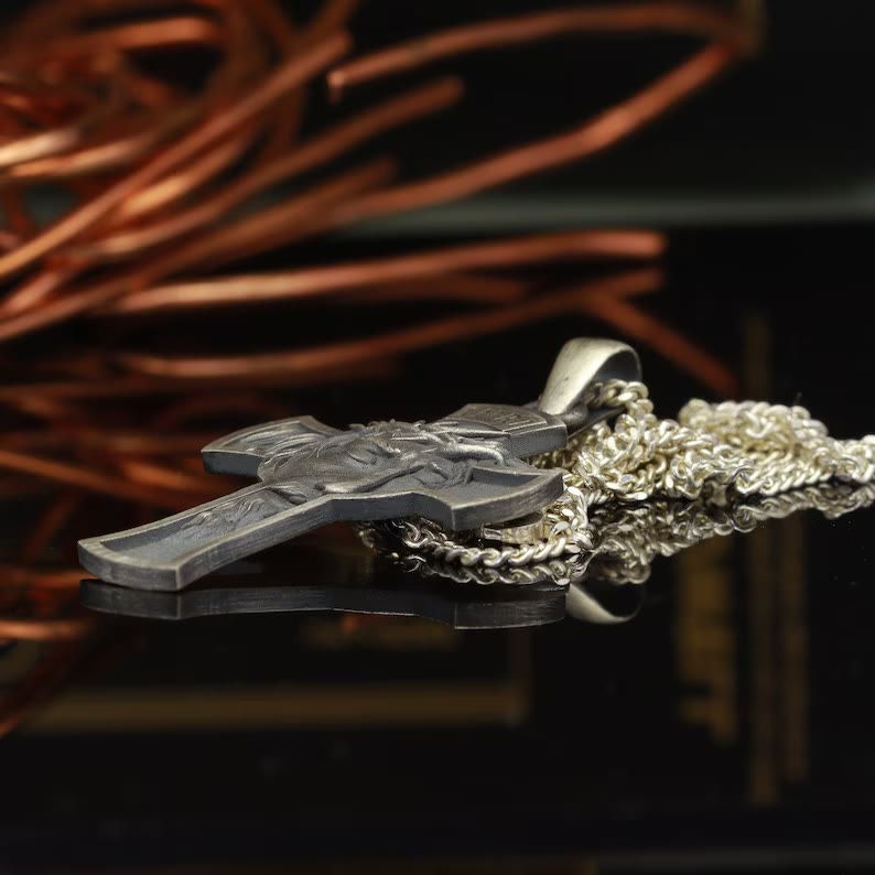 Collar de Joyería de la Cruz de Jesús