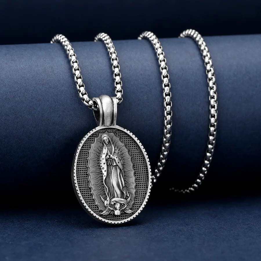 Collar de la Virgen María Nuestra Señora de Guadalupe