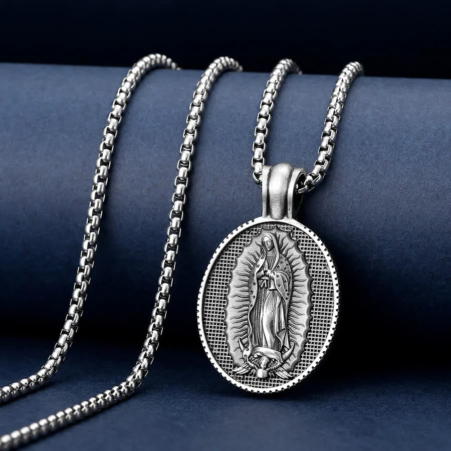 Collar de la Virgen María Nuestra Señora de Guadalupe