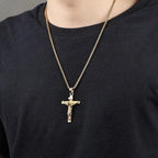 Collar con Colgante de Crucifijo