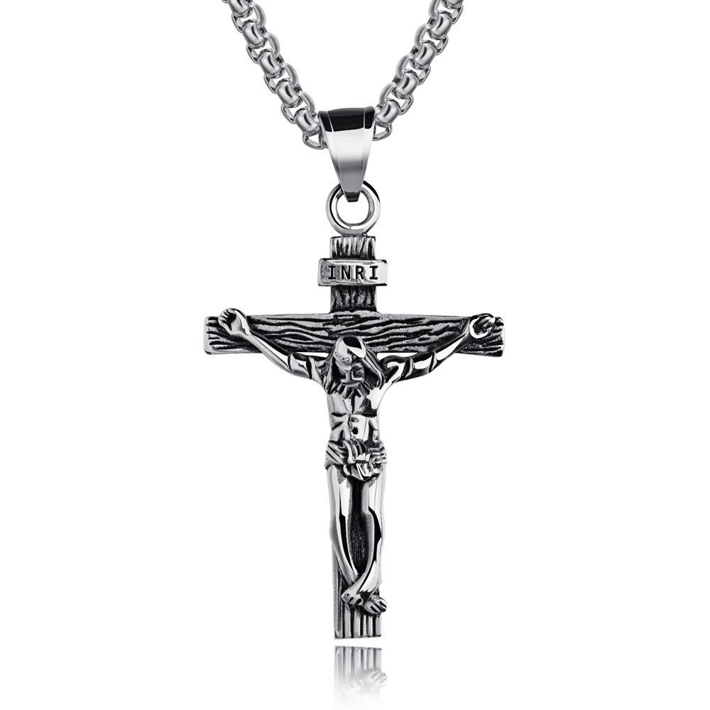 Collar con Colgante de Crucifijo