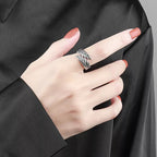 Anillo Ajustable Alas de Ángel Puro