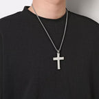 Collar de Cruz Religiosa de Jesús Crucificado
