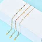 Pulsera Cruz Minimalista Delicada
