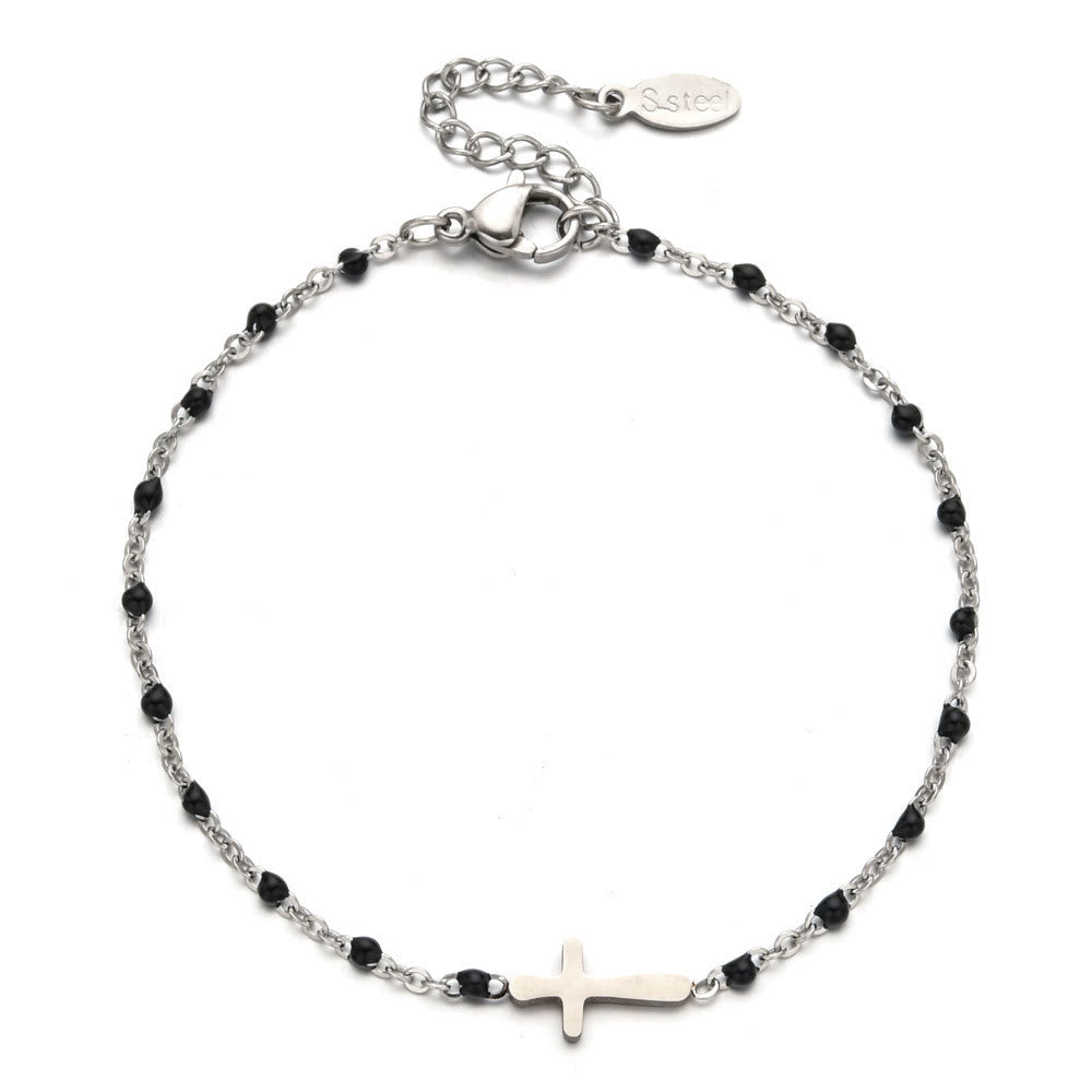 Pulsera Cruz Minimalista Delicada