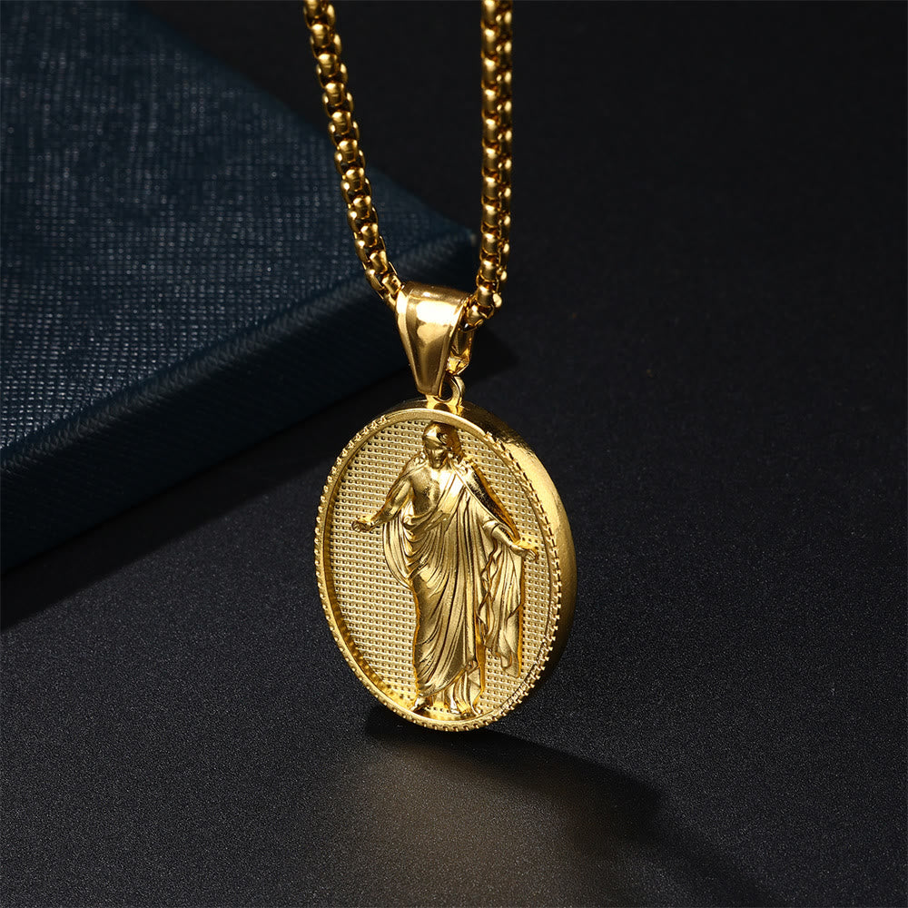 Medallón de Jesús Collar de Bendición