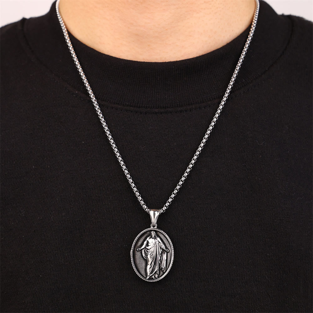 Medallón de Jesús Collar de Bendición