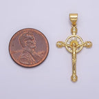 Collar de Cruz de Jesús Crucifijo Fe Cristiana