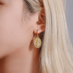 Medallas Milagrosas de María Pendientes Religiosos