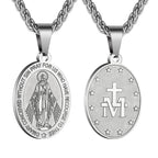 Colgante de María Milagrosa Collar Religioso
