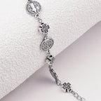 Pulsera de Protección Cruz Medalla de San Benito
