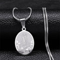 Colgante de Nuestra Señora de Fátima en Estilo Clásico - Collar de Bendición Artesanal