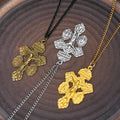 Collar de Doble Cara con Crucifijo Pardon Estilo Clásico en 3 Colores