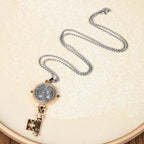 Collar de Colgante de Aleación "San Benito, Protégennos, la Llave de la Fe"