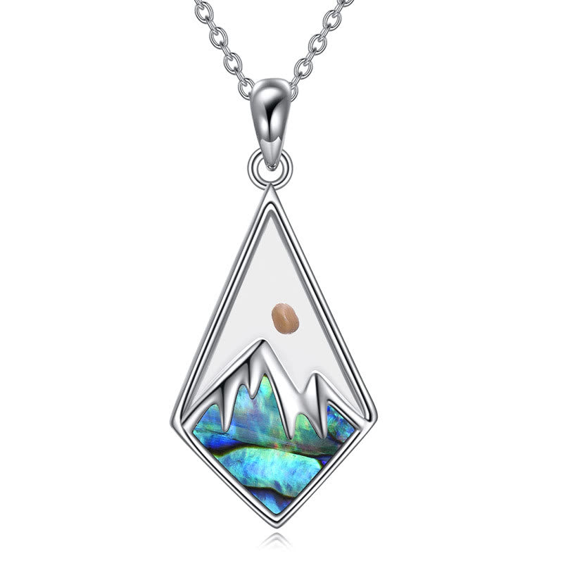 Collar Colgante de Fe del Grano de Mostaza de Estilo Moderno que Mueve Montañas