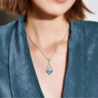 Collar Colgante de Fe del Grano de Mostaza de Estilo Moderno que Mueve Montañas