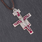 Collar con Colgante de la Cruz de San Damiano de San Francisco | Un Símbolo de Fe y Paz