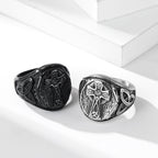 Anillo Cruz Celta Fe Eterna - Un Símbolo de Devoción Atemporal