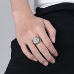 Anillo Cruz Celta Fe Eterna - Un Símbolo de Devoción Atemporal