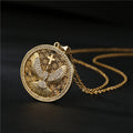 Collar del Espíritu Santo con Paloma y Brillo Celestial: Un Símbolo Radiante de Fe