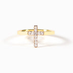Anillo de Cruz de Plata 925 y "Confía en Dios": Símbolos de Esperanza