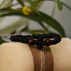 Pulsera de Cuerda con Nudo y Cruz Azul y Negra: Un Símbolo de Fe
