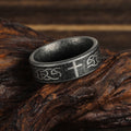 Anillo de Plata 925 Artesanal Envejecido con Nudo Celta y Cruz: Expresión de Identidad Fiel