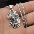 Collar con Colgante de Cruz Clásico de Jesús con Corona de Espinas: El Alma se Encuentra con la Bendición