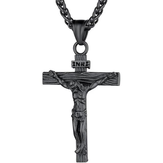 Collar con Colgante de Crucifijo