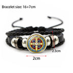 Pulsera Ajustable Multicolor de San Benito: Un Símbolo Contra la Negatividad y el Miedo