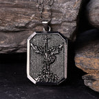 Collar del Guerrero de la Fe San Miguel Arcángel: Fuerza en Cada Batalla