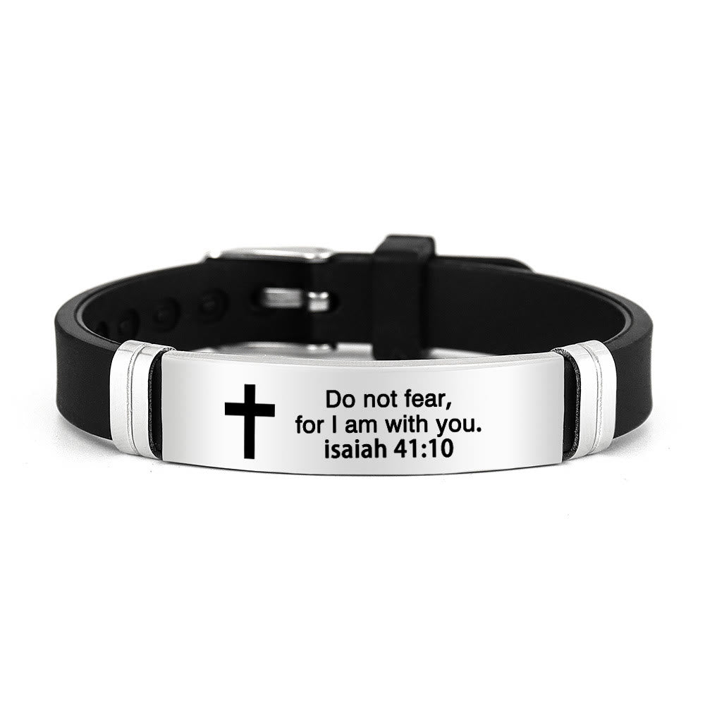 Pulsera Motivacional de Estilo Múltiple con Versículos de la Biblia