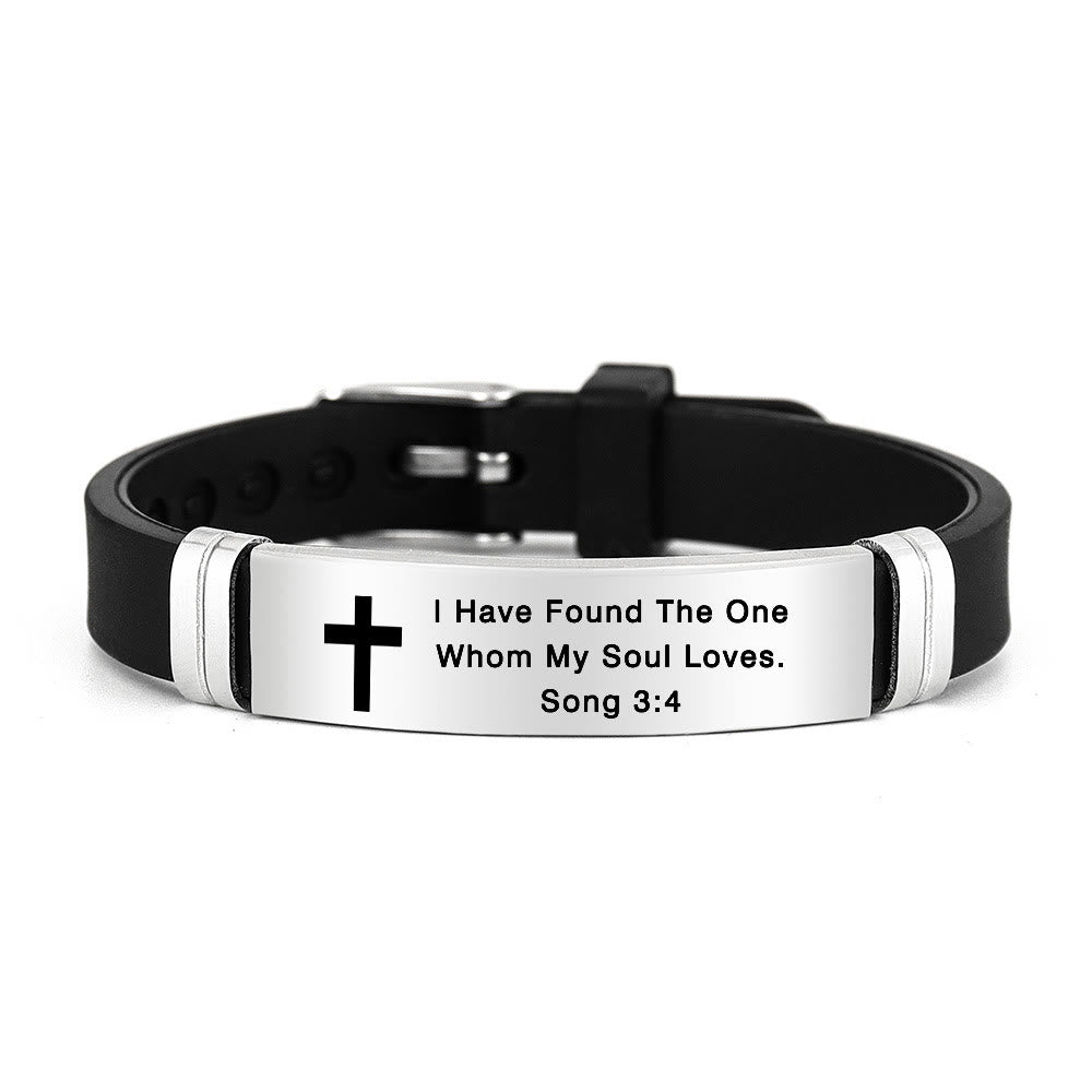 Pulsera Motivacional de Estilo Múltiple con Versículos de la Biblia