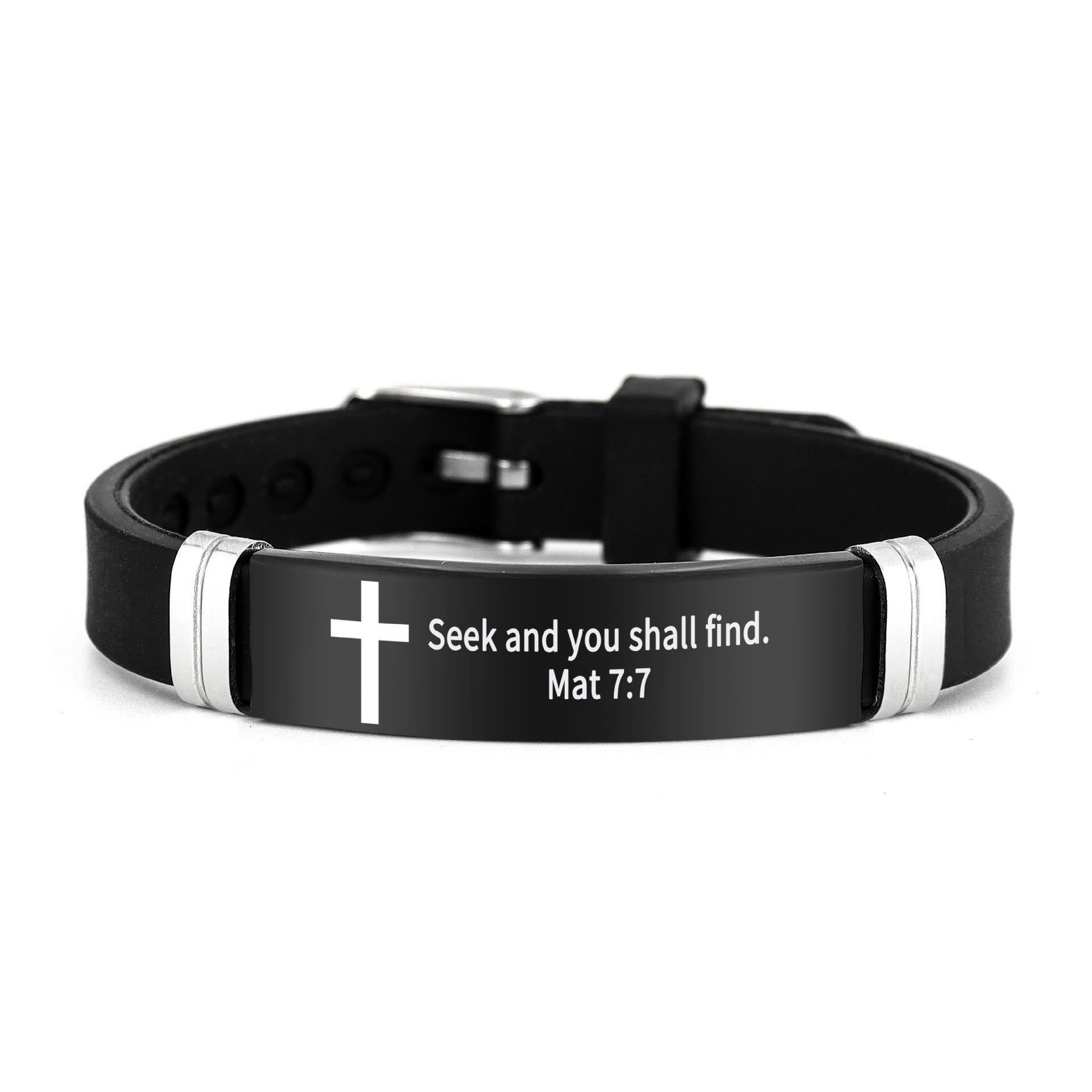 Pulsera Motivacional de Estilo Múltiple con Versículos de la Biblia