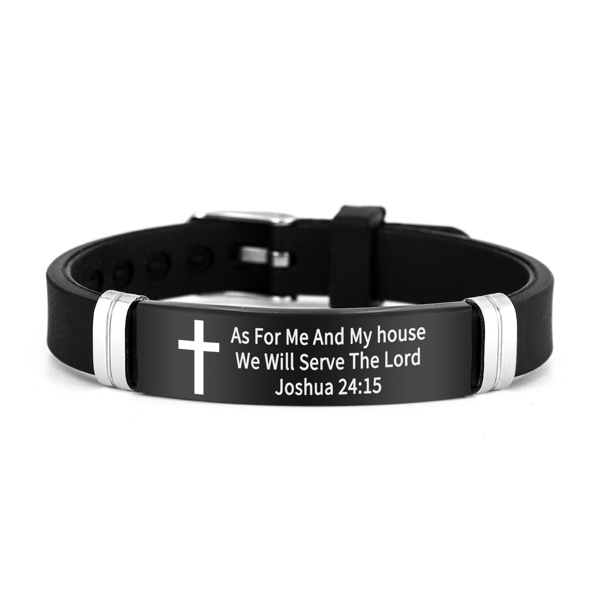 Pulsera Motivacional de Estilo Múltiple con Versículos de la Biblia