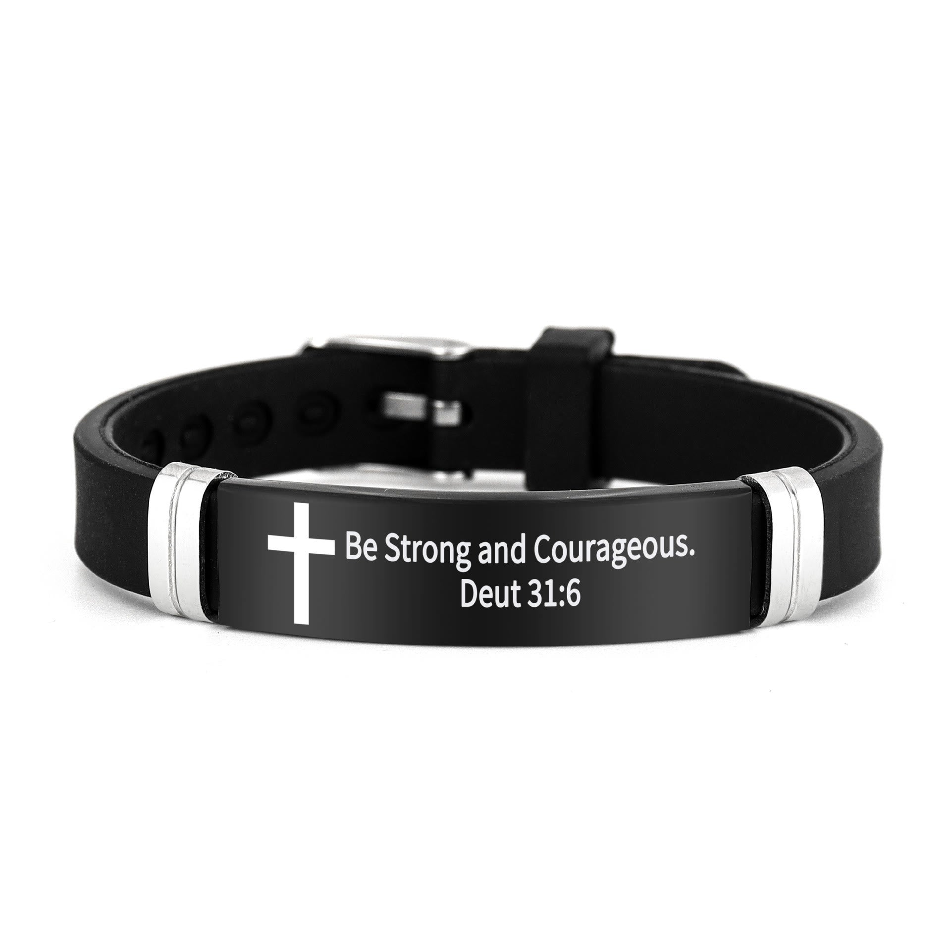 Pulsera Motivacional de Estilo Múltiple con Versículos de la Biblia