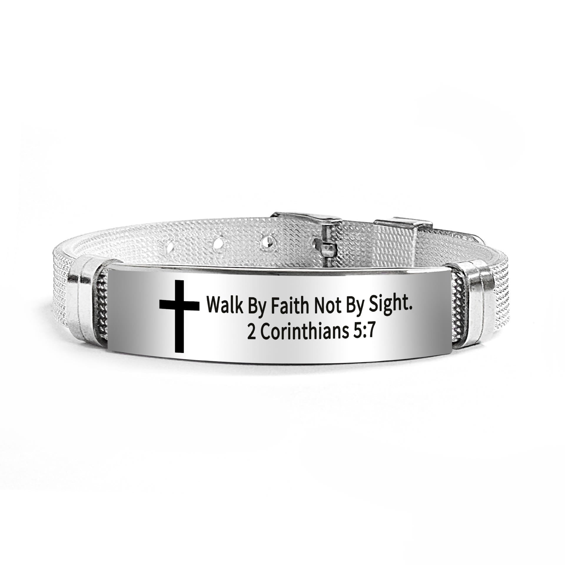 Pulsera Motivacional de Estilo Múltiple con Versículos de la Biblia