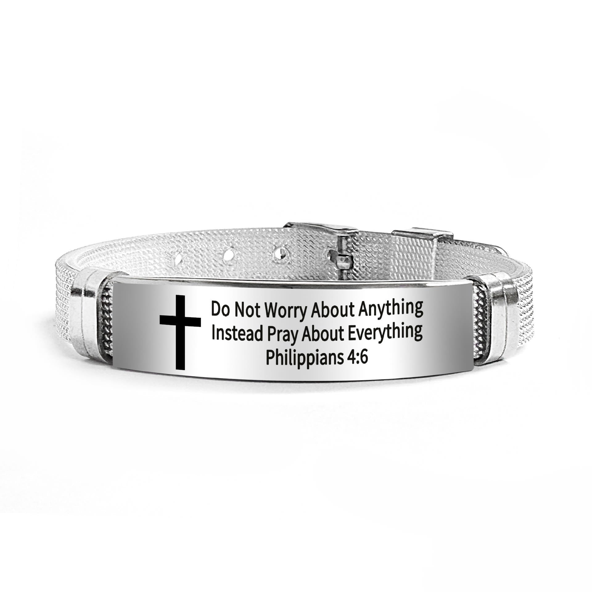 Pulsera Motivacional de Estilo Múltiple con Versículos de la Biblia
