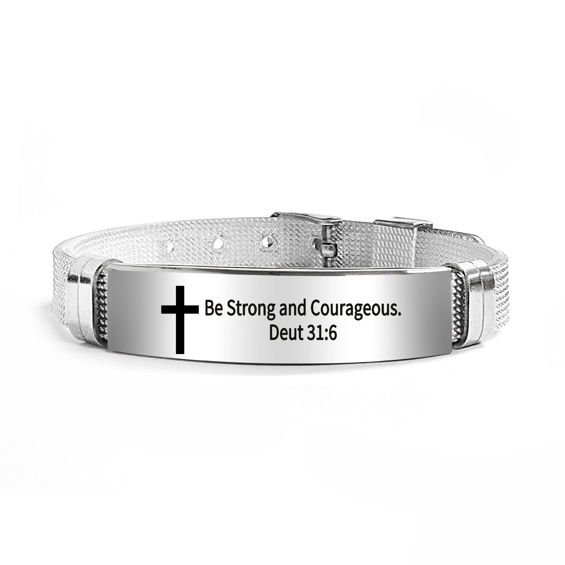 Pulsera Motivacional de Estilo Múltiple con Versículos de la Biblia