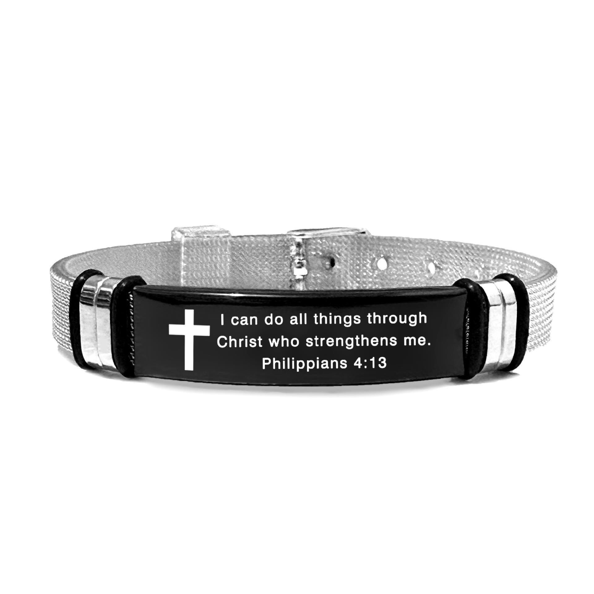Pulsera Motivacional de Estilo Múltiple con Versículos de la Biblia