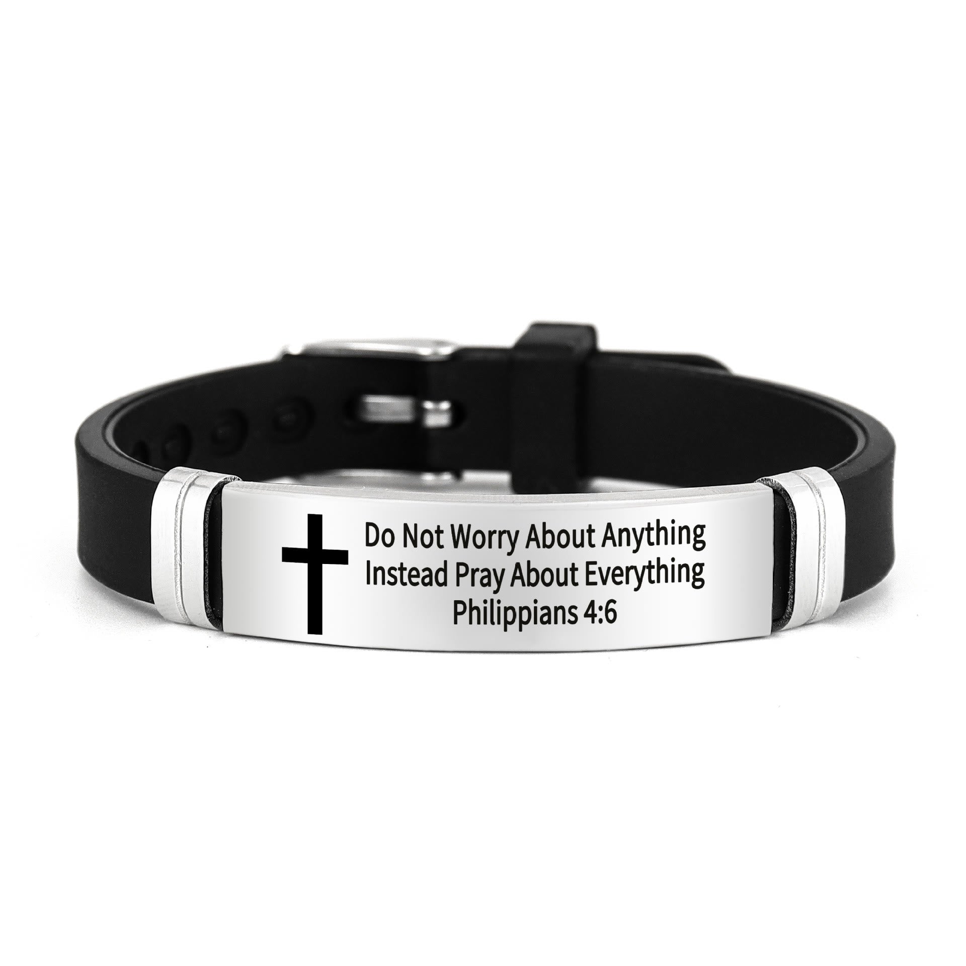 Pulsera Motivacional de Estilo Múltiple con Versículos de la Biblia
