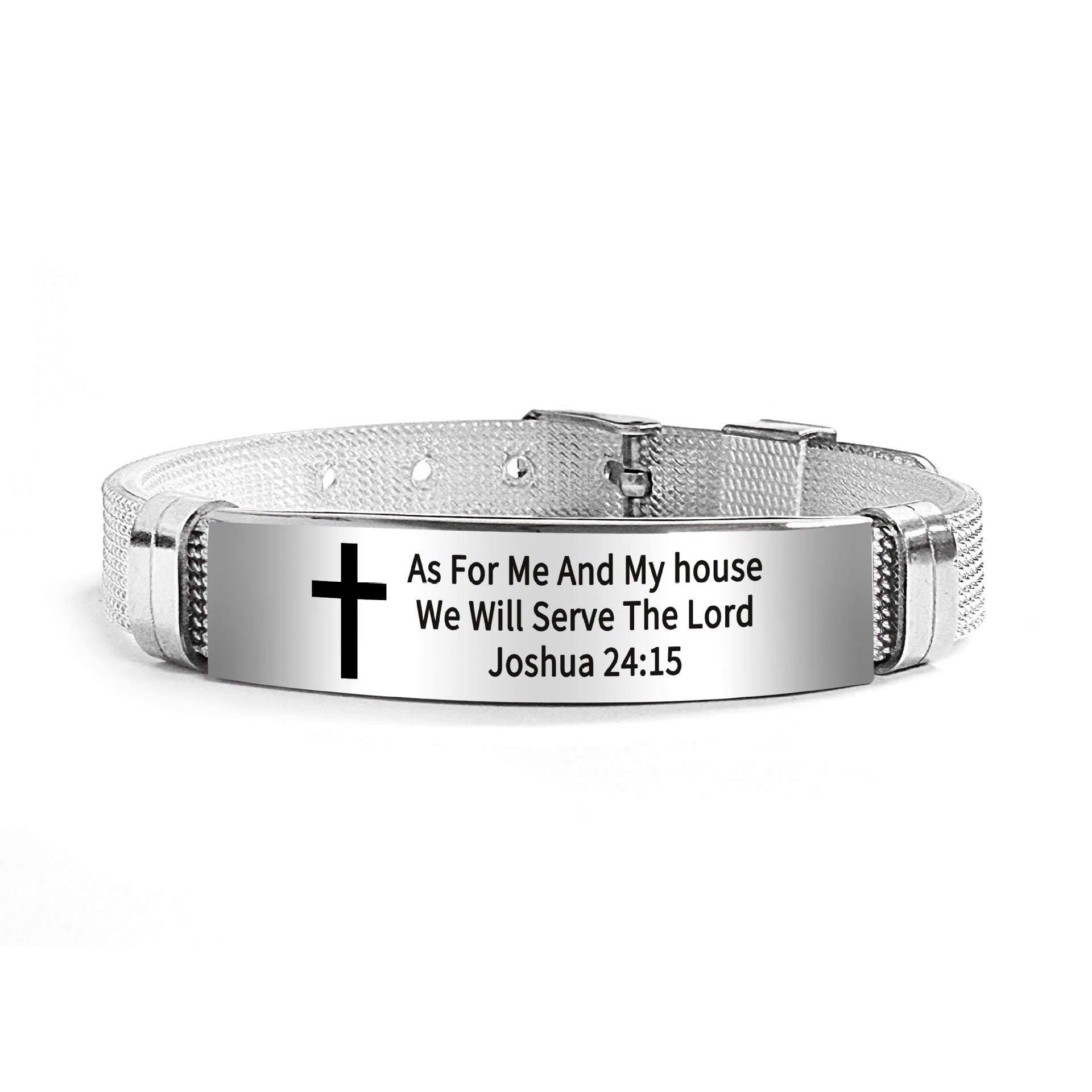 Pulsera Motivacional de Estilo Múltiple con Versículos de la Biblia