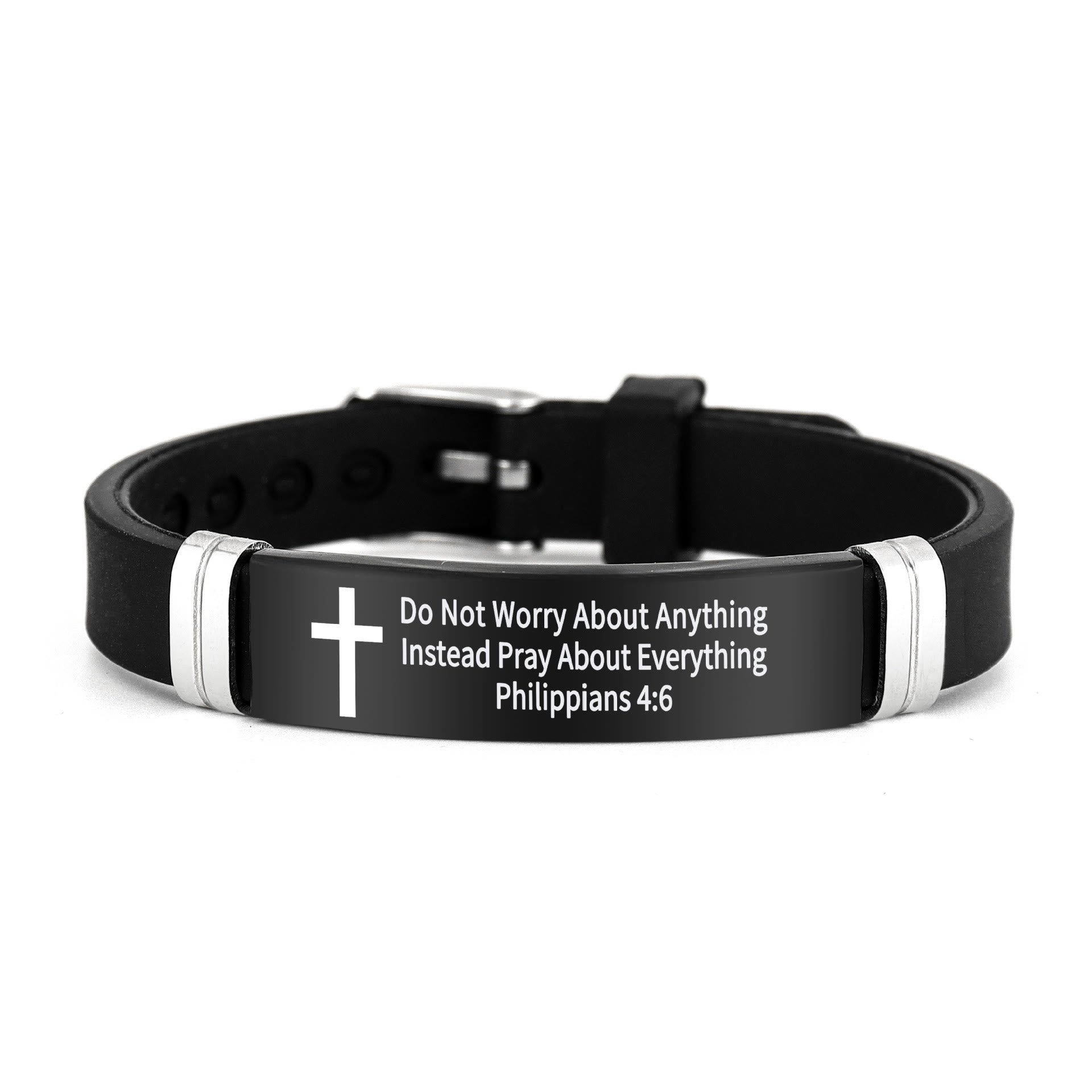 Pulsera Motivacional de Estilo Múltiple con Versículos de la Biblia