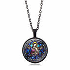 Elige Tu Bendición: Collar de Fe Radiante: Madonna con Niño o Rosas de Guadalupe