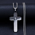 Collar con Colgante de Cruz de Escritura: Versículo Bíblico y Devoción Fiel