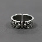 Anillo Cruz Celta: Fe Atemporal y Devoción Intrincada