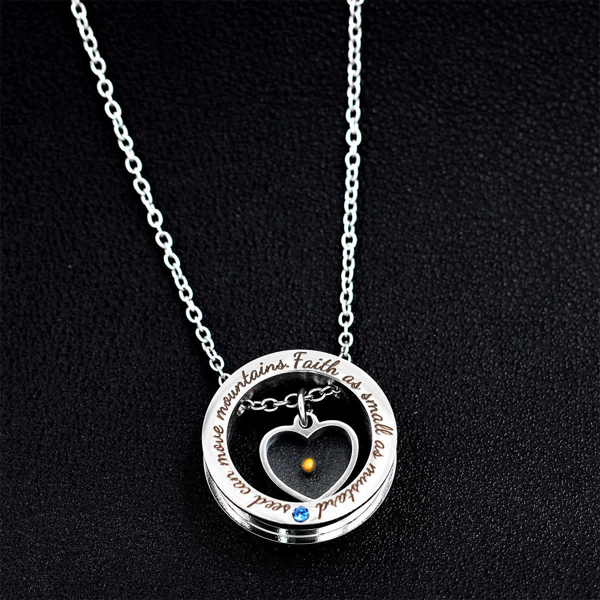 Collar de Fe como Semilla de Mostaza: Encantos Variados y Símbolo Sagrado para Uso Diario
