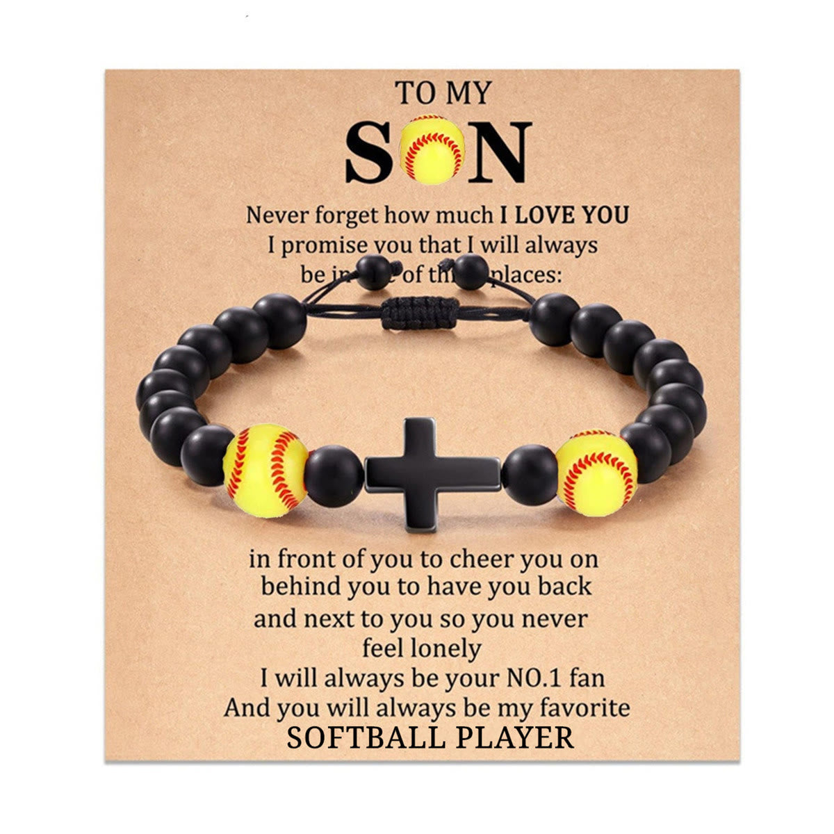 Pulsera de Perlas Cruz y Deporte: Devoción Tierna para Amantes del Deporte